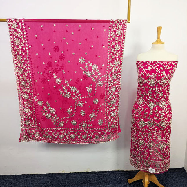 Handmade Gotta Work Chiffon 2PC Unstitched