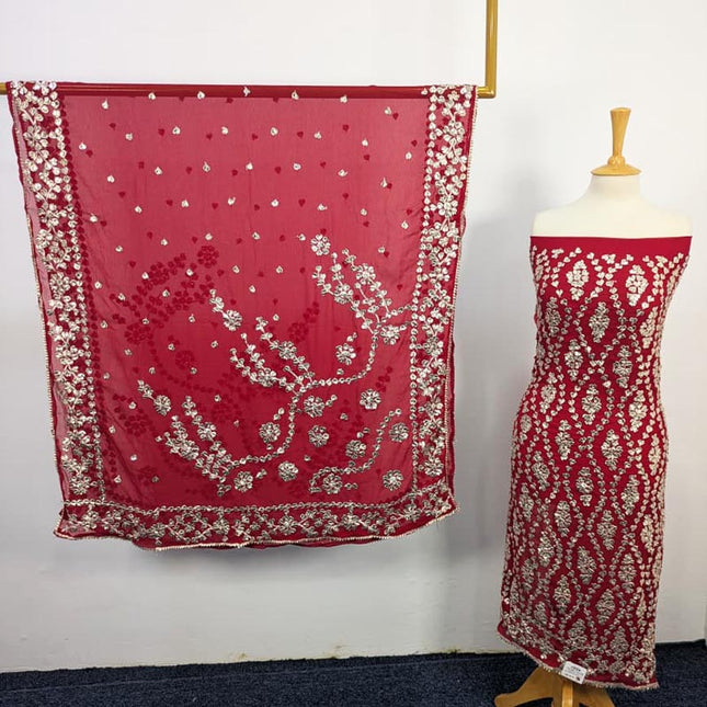 Handmade Gotta Work Chiffon 2PC Unstitched