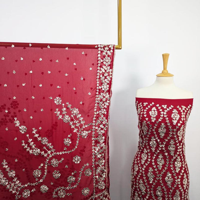 Handmade Gotta Work Chiffon 2PC Unstitched