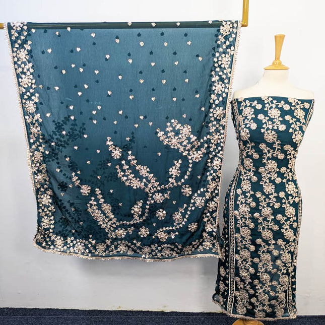 Handmade Gotta Work Chiffon 2PC Unstitched