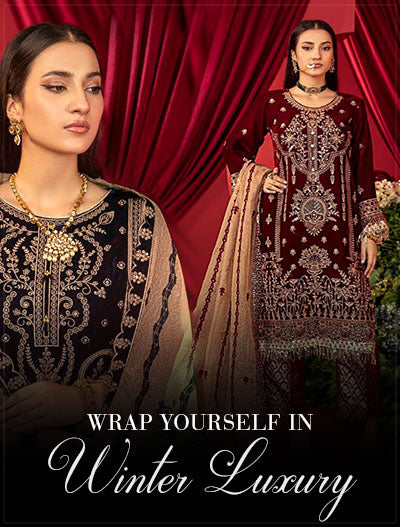 Luxury Embroidered Velvet