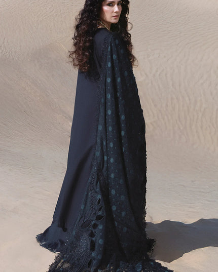 NUREH - Aman Embroidered Luxury Lawn 26 Unstitched 3Pc - NE-233- Zahara