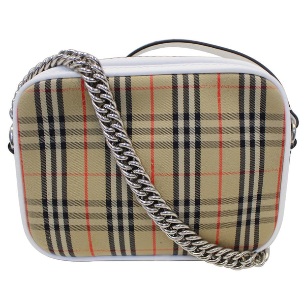 BURBERRY 1983 Check Link Camera Bag