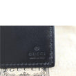 GUCCI GG Leather Bifold Men's Wallet Black 473916