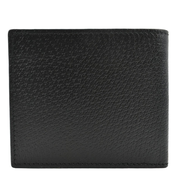 GUCCI Bi-Fold Leather Wallet Black 428726