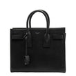 YVES SAINT LAURENT Sac de Jour Leather Satchel Shoulder Bag Black