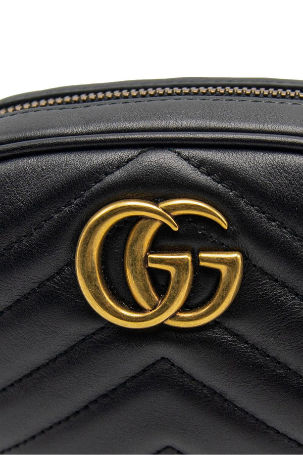 Gucci GG Marmont Matelasse Leather Belt Bag