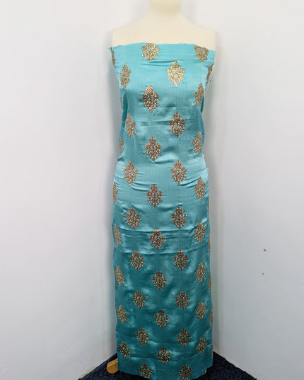 Shamooz Silk With Embroidered Jaal Dupatta