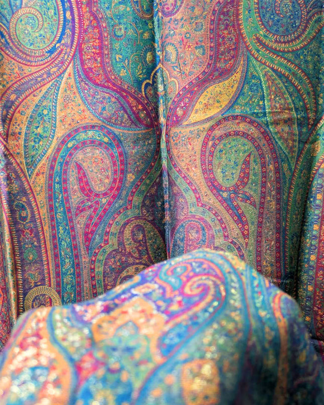Fancy Pure Indian Laila's Persian - Kani Moonlight Shawl
