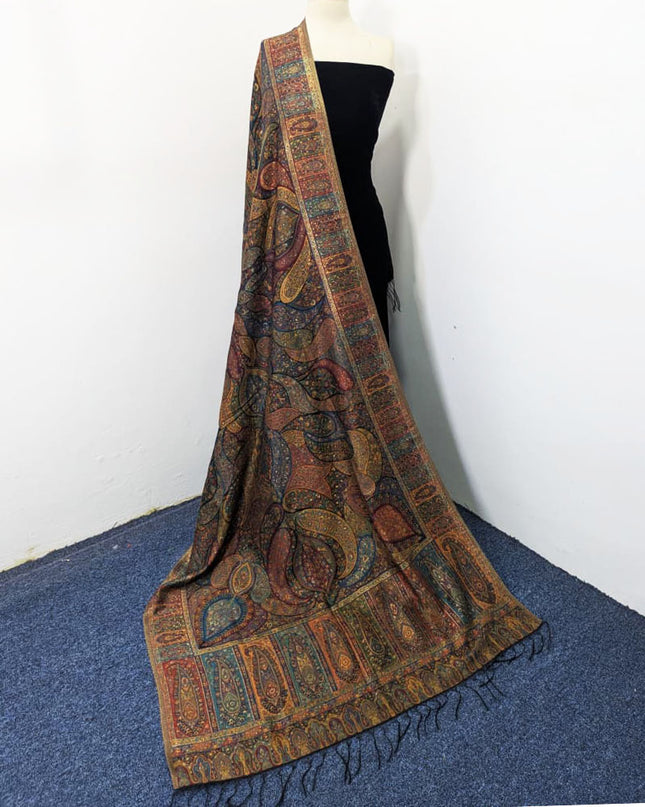 Exquisite Pure Indian Gandhara - Kani Moonlight Shawl