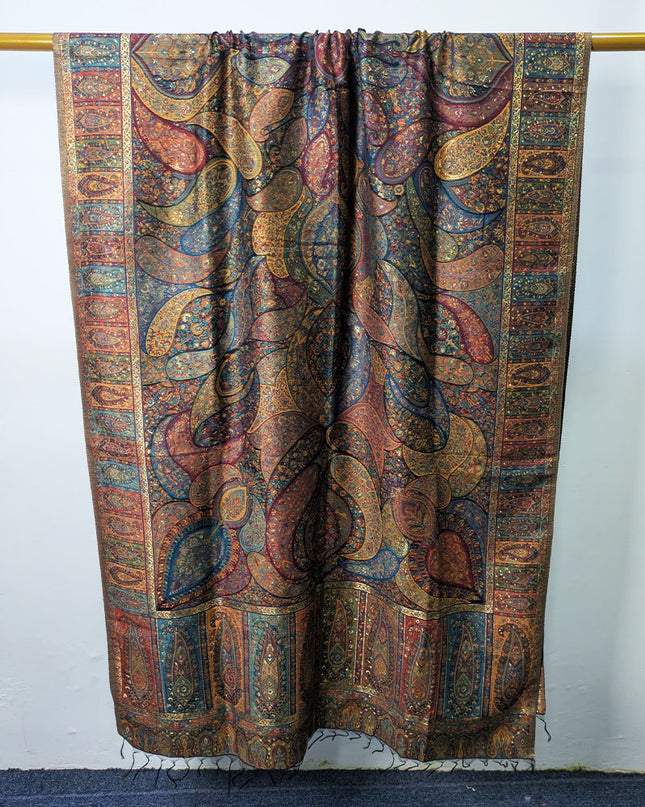 Exquisite Pure Indian Gandhara - Kani Moonlight Shawl