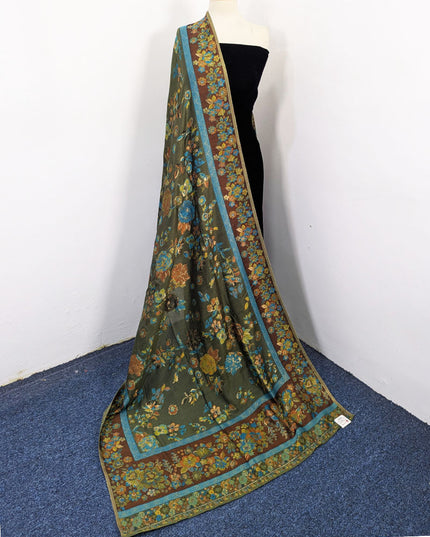 Premium Pure Indian Kani Moonlight Shawl (Ready To Wear)