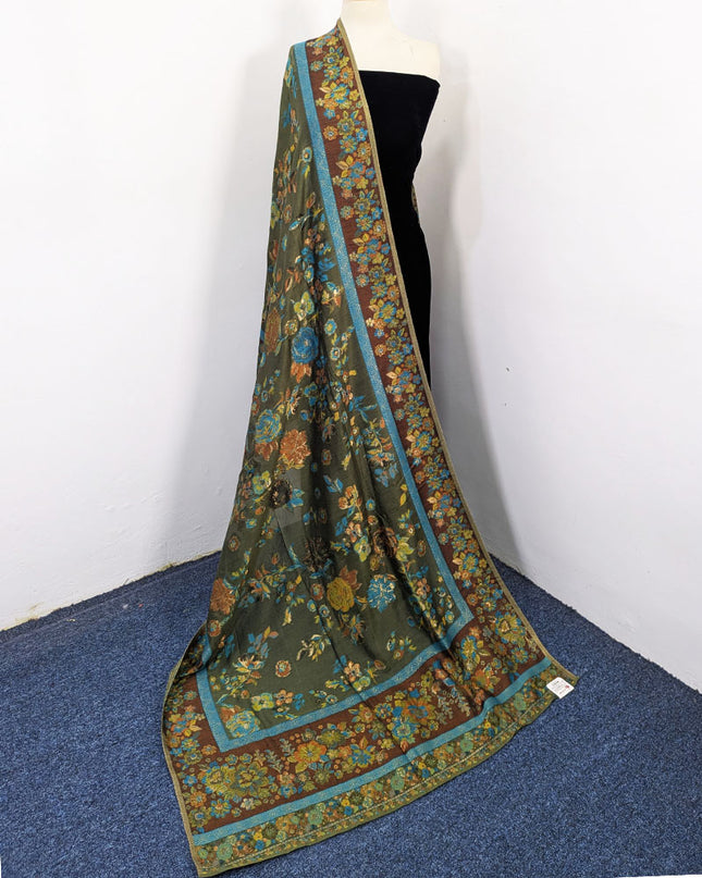 Premium Pure Indian Kani Moonlight Shawl (Ready To Wear)