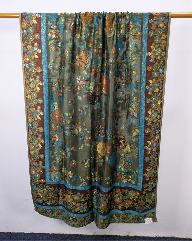 Premium Pure Indian Kani Moonlight Shawl (Ready To Wear)