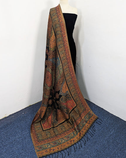Fancy Pure Indian Kani Moonlight Shawl (Ready To Wear)
