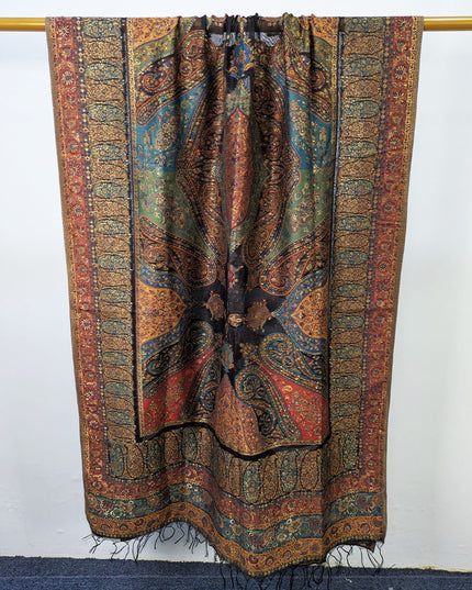 Fancy Pure Indian Kani Moonlight Shawl (Ready To Wear)