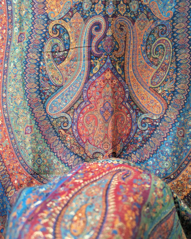 Exclusive Pure Indian Kani Moonlight Shawl (Ready To Wear)