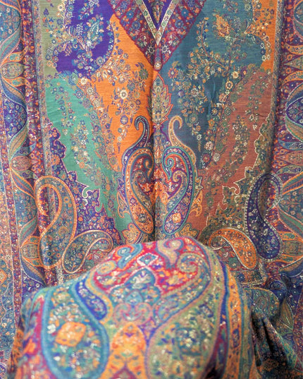 Premium Pure Indian Kani Moonlight Shawl (Ready To Wear)