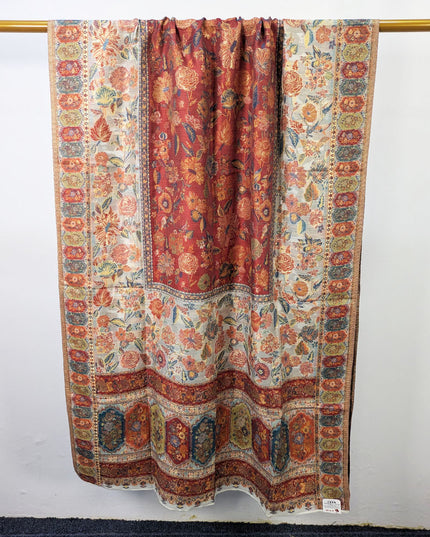 Fancy Pure Indian Kani Moonlight Shawl (Ready To Wear)