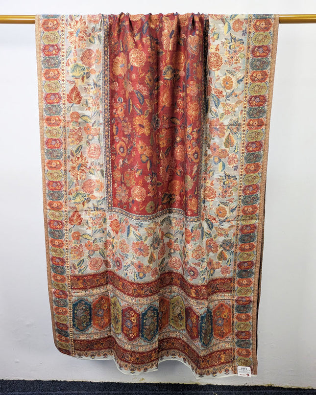 Fancy Pure Indian Kani Moonlight Shawl (Ready To Wear)