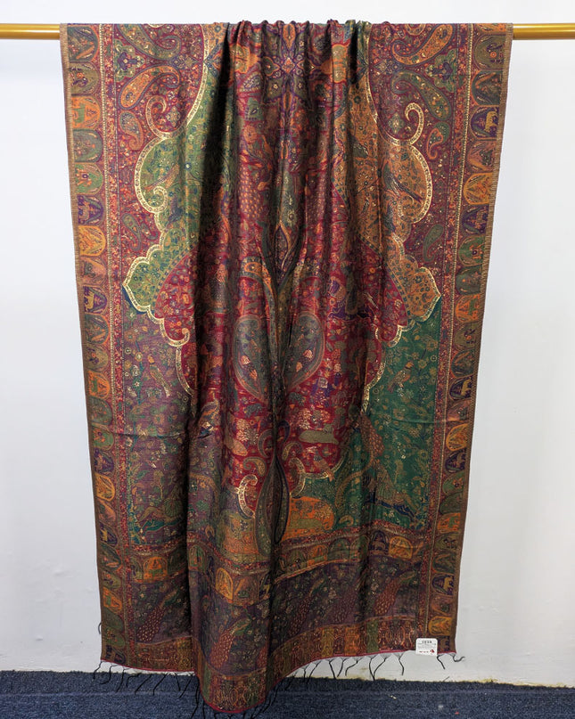 Exclusive Pure Indian Kani Moonlight Shawl (Ready To Wear)