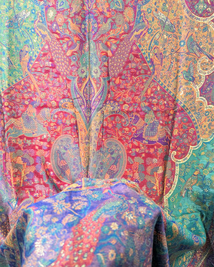 Exclusive Pure Indian Kani Moonlight Shawl (Ready To Wear)