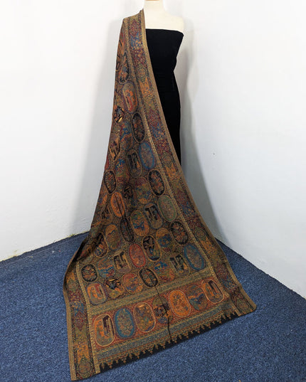 Premium Pure Indian Kani Moonlight Shawl (Ready To Wear)