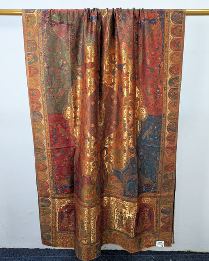 Fancy Pure Indian Kani Moonlight Shawl (Ready To Wear)