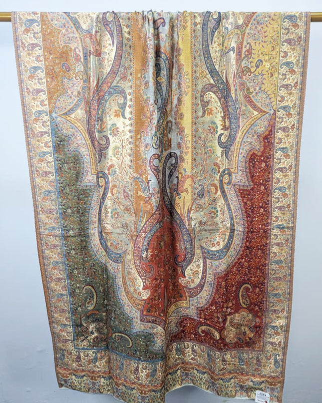Exclusive Pure Indian Kani Moonlight Shawl (Ready To Wear)