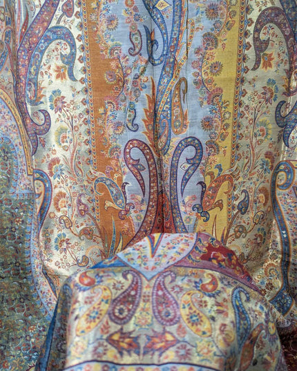 Exclusive Pure Indian Kani Moonlight Shawl (Ready To Wear)