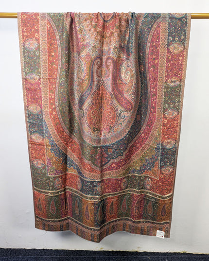 Luxury Pure Indian Kani Moonlight Shawl (Ready To Wear)