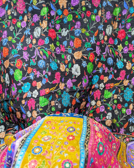 Exclusive Pure Indian Moonlight Kani Silk Shawl (Ready To Wear)