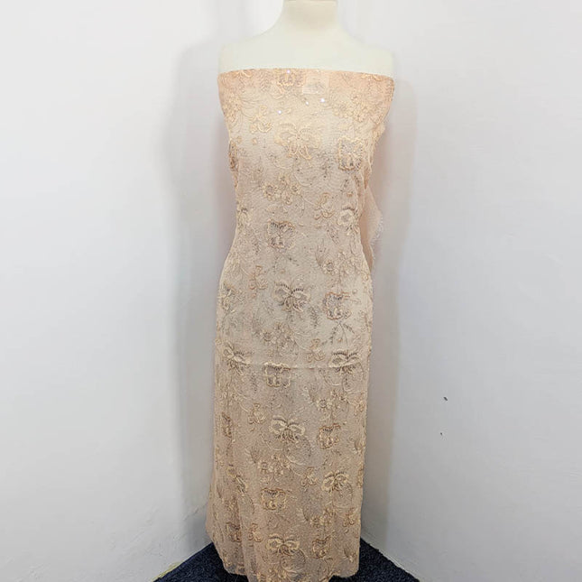 Embroidered khaadi Net 2PC