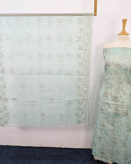 Embroidered khaadi Net 2PC