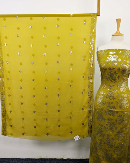 Chiffon with Pakka Sitara Work 2PC Unstitched