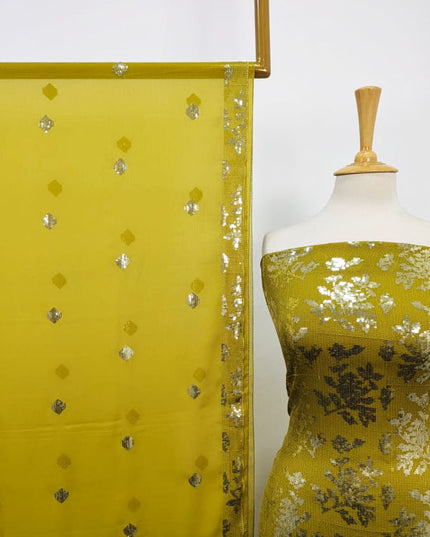 Chiffon with Pakka Sitara Work 2PC Unstitched