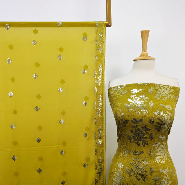 Chiffon with Pakka Sitara Work 2PC Unstitched