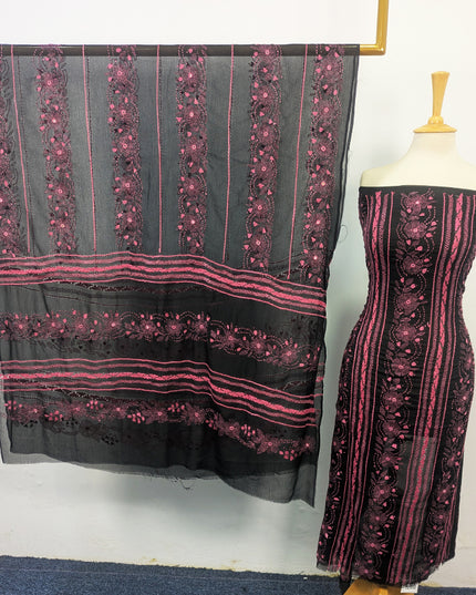 Chiffon with Handmade Tarkashi + Kacha Tanka Work 2Pc Unstitched