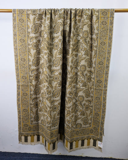 Premium Wool Pashmina with Kani Jaal Work Shawl