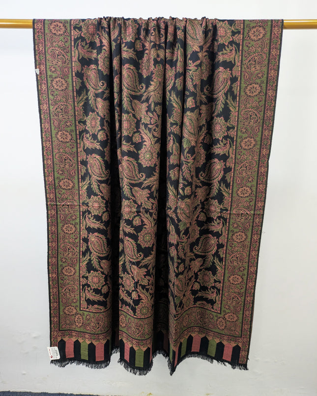 Premium Wool Pashmina with Kani Jaal Work Shawl