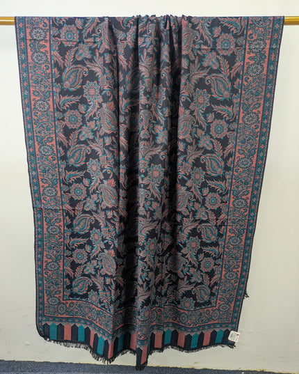 Premium Wool Pashmina with Kani Jaal Work Shawl