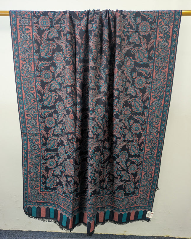 Premium Wool Pashmina with Kani Jaal Work Shawl