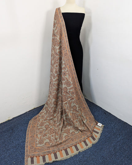 Premium Wool Pashmina with Kani Jaal Work Shawl