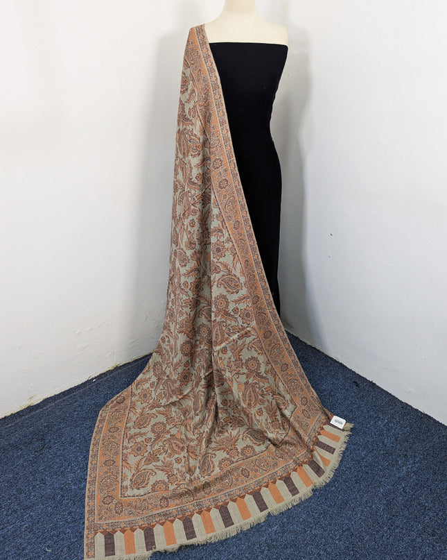Premium Wool Pashmina with Kani Jaal Work Shawl