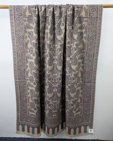 Premium Wool Pashmina with Kani Jaal Work Shawl