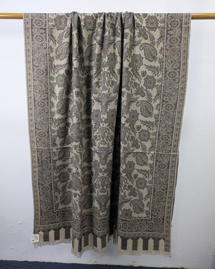 Premium Wool Pashmina with Kani Jaal Work Shawl