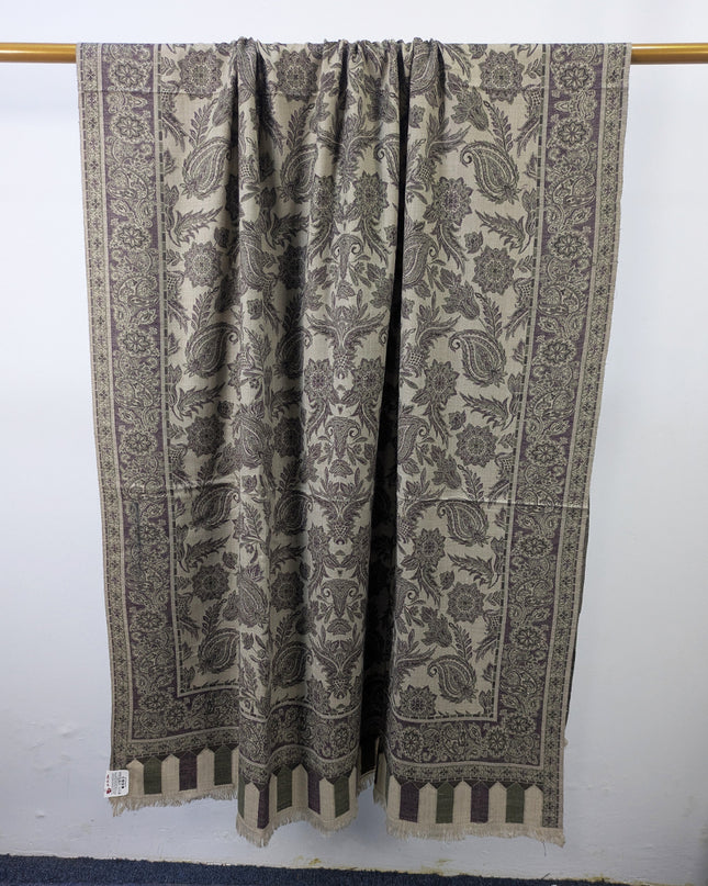 Premium Wool Pashmina with Kani Jaal Work Shawl