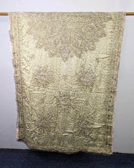 Fancy Silk with Handmade Chunnri & Gotta Work Dupatta (Ready To Wear)