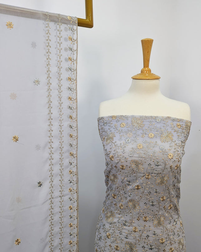 Fancy Embroidered Chiffon