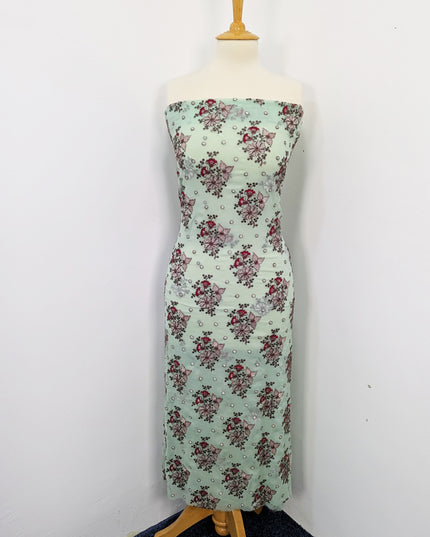 Embroidered Chiffon With Jaal Dupatta